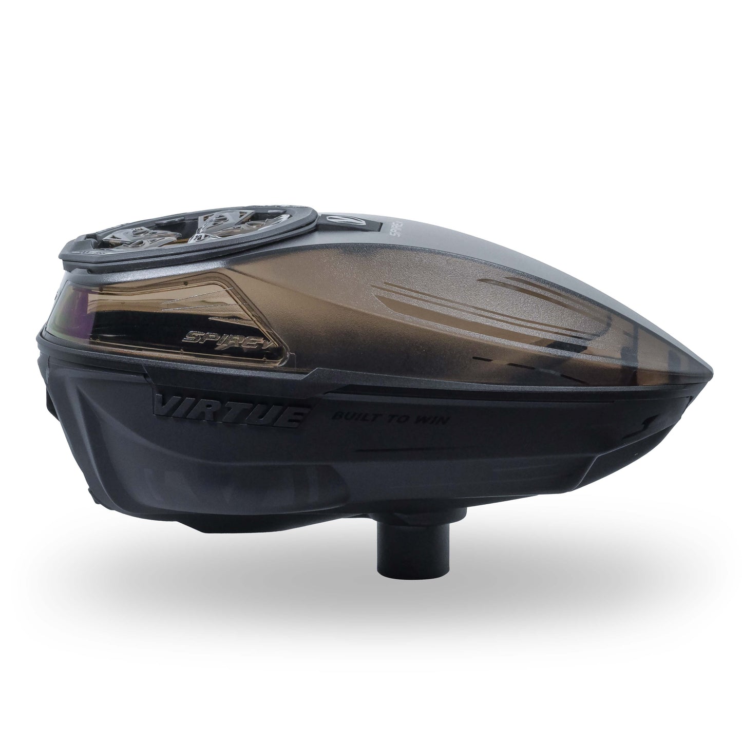 Virtue Spire V Loader - Dust Smoke Black & VIO Ascend Goggle - Stealth SE Bundle