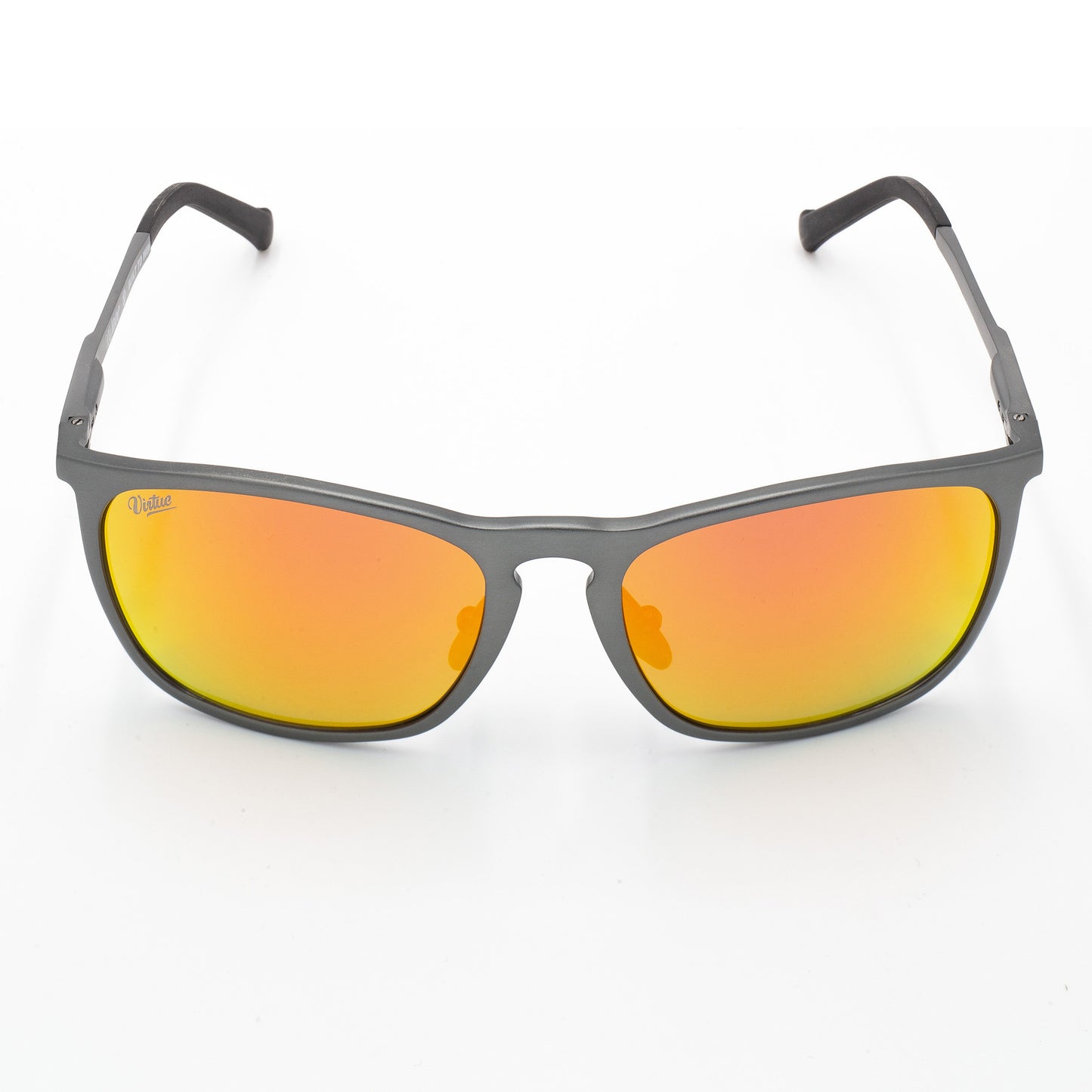 Virtue V-Wave Polarized Sunglasses - Gunmetal Fire