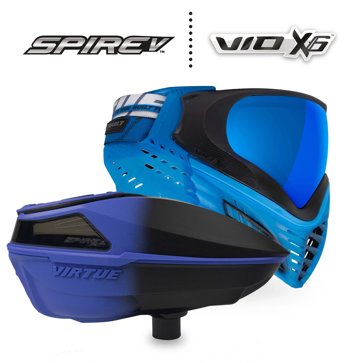 Virtue Spire V + VIO X6 Combo - Blue Ice