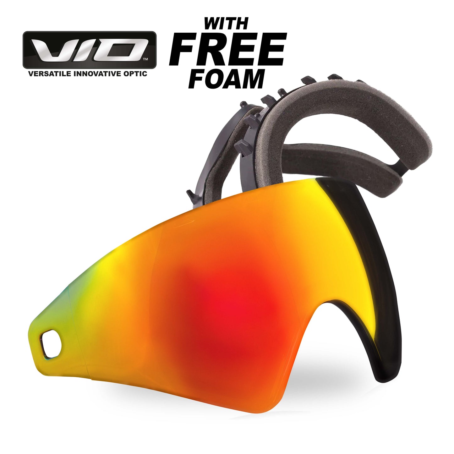 Virtue VIO Lens - Chromatic Fire w/ Free Foam