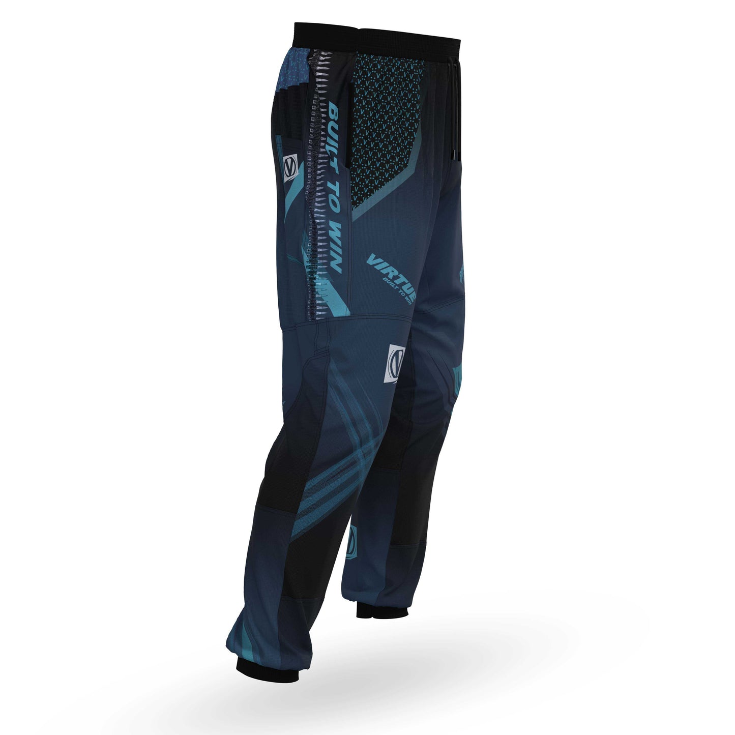 Virtue Breakout Jogger - Bullets Cyan