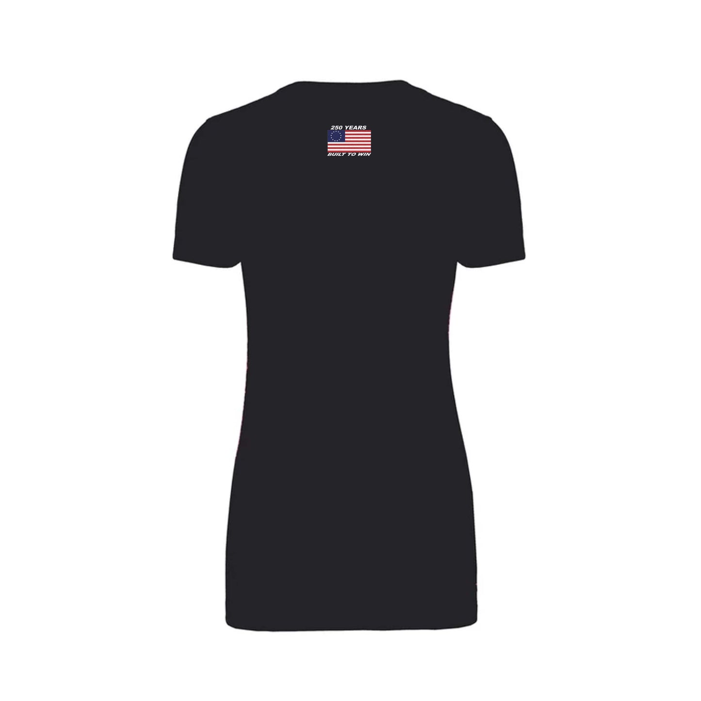 Virtue 250 Years Built to Win | War Champs Womens Tshirt - Black
